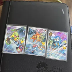 Pokemon TCG First Partner Illustration Collection Series 1 Gen 4 Sinnoh Starter - Image 1