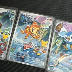 Pokemon TCG First Partner Illustration Collection Series 1 Gen 4 Sinnoh Starter - Image 3
