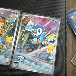 Pokemon TCG First Partner Illustration Collection Series 1 Gen 4 Sinnoh Starter - Image 4