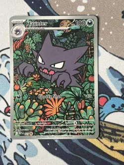 Pokemon TCG Haunter MEP 027 Black Star Promo Holo Rare Card - Image 1
