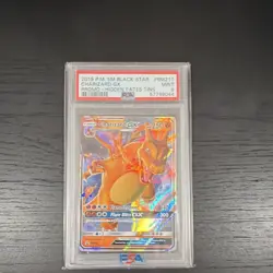 Charizard GX SM211 2019 SM Black Star Promo Holo ENG PSA 9 Pokemon TCG - Image 1