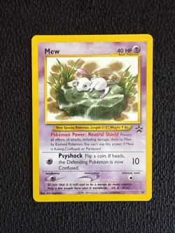 Mew - 47/53 WOTC Black Star Promo - Pokemon TCG - 2000 NM - Image 1