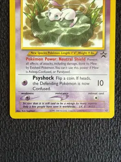 Mew - 47/53 WOTC Black Star Promo - Pokemon TCG - 2000 NM - Image 3