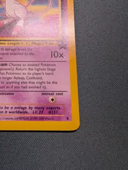 Mew #08 - Pokemon TCG - WOTC Black Star Promo - Image 4