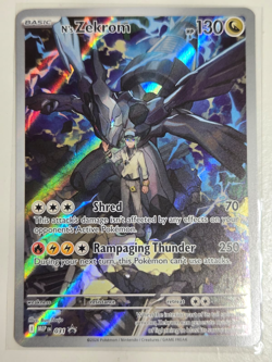Pokemon TCG N's Zekrom MEP 031 Black Star Promo Holo NM - Acended Heroes ETB - Image 1