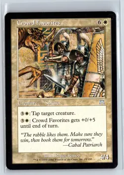 CROWD FAVORITES - Onslaught - MTG Magic the Gathering Card - Uncommon - Image 1