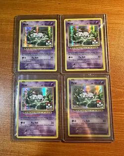 Pokemon TCG Black Star Promo Mew XY110 Holo League Promo English Lot (4) - Image 1