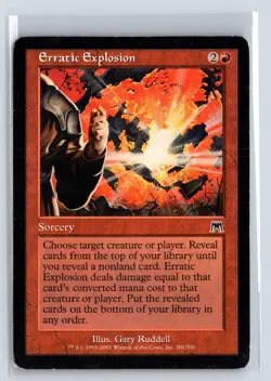 ERRATIC EXPLOSION - Onslaught - MTG Magic the Gathering Card - Common - Image 1