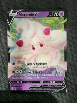 ALCREMIE V - 022/073 - CHAMPION'S PATH - ULTRA RARE - POKEMON CARD - Image 1