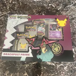 Pokemon TCG: Celebrations Collection: Dragapult Prime Box New Factory Sealed - Image 1