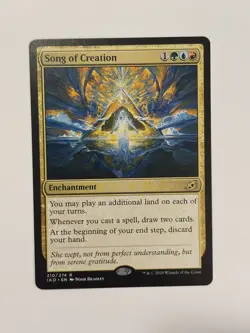 Song of Creation Ikoria: Lair of Behemoths Magic the Gathering MTG Card - Image 1