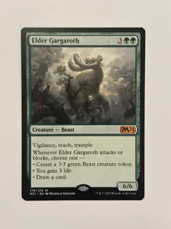 Elder Gargaroth Core Set 2021 Magic the Gathering Card - Image 1