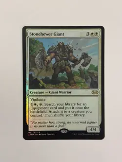 Stonehewer Giant Double Masters Foil Magic the Gathering Card - Image 1