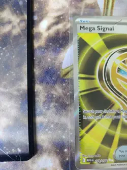 Mega Signal 171/132 Me01: Mega Evolution Holo Card Pokemon TCG - Image 2