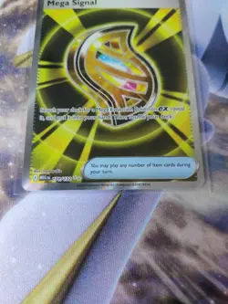 Mega Signal 171/132 Me01: Mega Evolution Holo Card Pokemon TCG - Image 3
