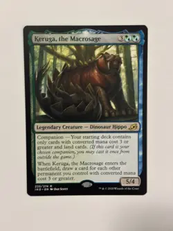 Keruga, the Macrosage Ikoria: Lair of Behemoths Magic the Gathering Card MTG - Image 1