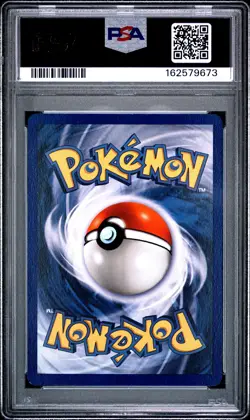 1999 POKEMON BASE SET UNLIMITED #6 GYARADOS-HOLO PSA 8 - Image 2