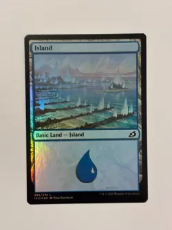 Island (265) Ikoria: Lair of Behemoths Foil Magic the Gathering Card - Image 1