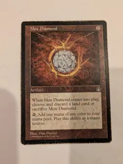 Wizards of the Coast MTG Mox Diamond Stronghold Regular EN Colorless Rare - Image 2