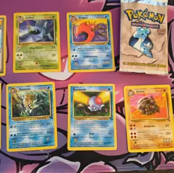 Wizards of the Coast Pokemon TCG Fossil 11-Card Lot + Booster Pack Ekans/Golbat - Image 2