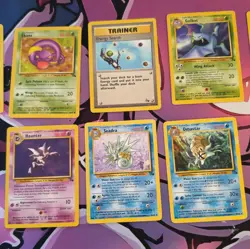 Wizards of the Coast Pokemon TCG Fossil 11-Card Lot + Booster Pack Ekans/Golbat - Image 3