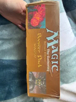 Wizards of the Coast MTG Revised Edition Booster Box Sealed - Image 2