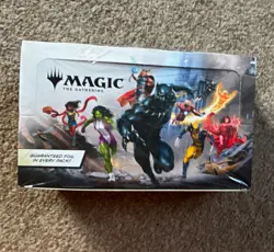 Wizards of the Coast Magic: The Gathering Marvel Super Heroes Play Booster Box - Image 1