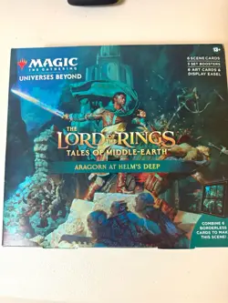 Wizards of the Coast MTG LOTR Tales of Middle-earth Aragorn Scene Box - Image 1