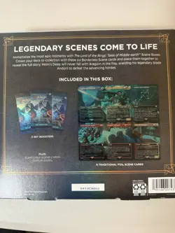 Wizards of the Coast MTG LOTR Tales of Middle-earth Aragorn Scene Box - Image 2