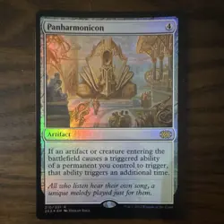 Wizards of the Coast MTG Panharmonicon Double Masters 2022 Rare 310/331 Foil - Image 1