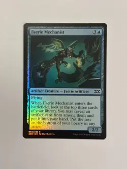 Faerie Mechanist Double Masters Foil Magic the Gathering Card - Image 1