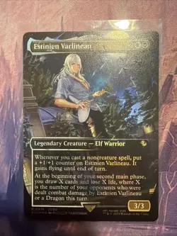 Estinien Varlineau (Borderless) (Chocobo Track Foil) Commander: Final Fantasy - Image 1
