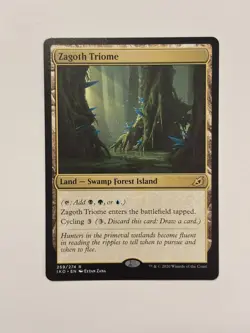 Zagoth Triome Ikoria: Lair of Behemoths Magic the Gathering Card - Image 1