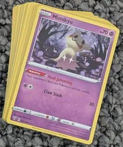 50x Sword & Shield Darkness Ablaze Pokemon Cards Bulk lot Reverse Holo Base set - Image 1