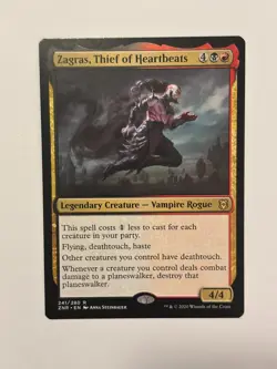 Zagras, Thief of Heartbeats Zendikar Rising Magic the Gathering Card - Image 1