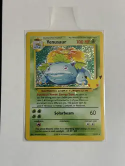 Pokemon Venusaur Celebrations Classic Collection 15/102 Holo LP - Image 1