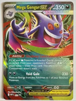 Pokemon TCG Mega Gengar EX 073 Black Star Promo - Image 1