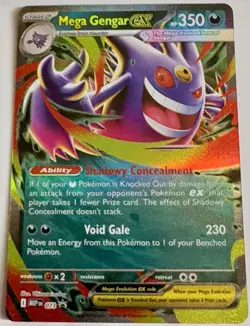 Pokemon TCG Mega Gengar EX 073 Black Star Promo - Image 2
