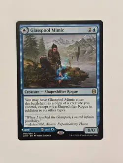 Glasspool Mimic Zendikar Rising Magic the Gathering Card - Image 1