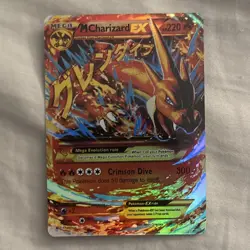 Pokemon TCG M Charizard EX 108/106 Flashfire Full Art Ultra Rare Holo EN - Image 1