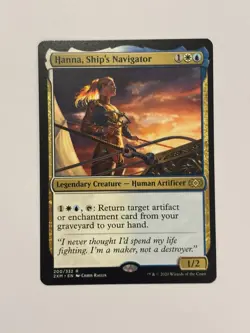 Hanna, Ship's Navigator Double Masters Magic the Gathering Card - Image 1