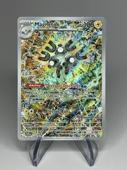 Magneton 159 Pokemon Center Stamp TCG SVP Surging Sparks Black Star Promo NM - Image 1