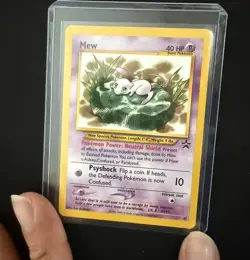 Wizards of the Coast Pokemon TCG lily pad Mew 8 black star promo - Image 1
