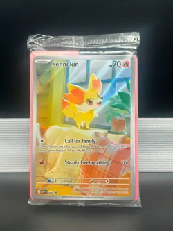 080 Fennekin Black Star Promo SEALED - Pokemon TCG: Chaos Rising - Near Mint/M - Image 1