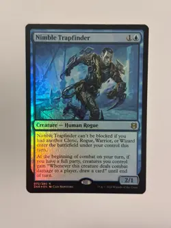 Nimble Trapfinder Zendikar Rising Foil Magic the Gathering Card - Image 1