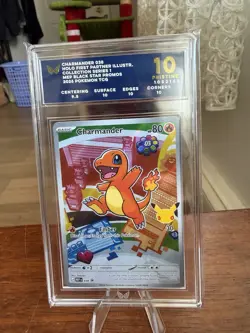 ARK Grading 10 Charmander Black Star Promo 038 Holo 2026 English Pokemon TCG - Image 1