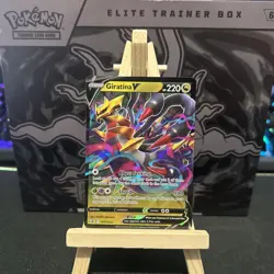 Giratina V SWSH259 Black Star Promo Full Art Pokemon TCG Card Near Mint - Image 1