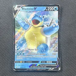 Blastoise V SWSH101 Holo Black Star Promo 2021 - Pokemon TCG (MP) - Image 1
