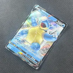 Blastoise V SWSH101 Holo Black Star Promo 2021 - Pokemon TCG (MP) - Image 3