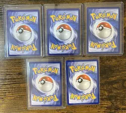 Pokemon TCG Pitch Black IR Full Art Ex Ex Lot Of 5 Cards NM - Image 2